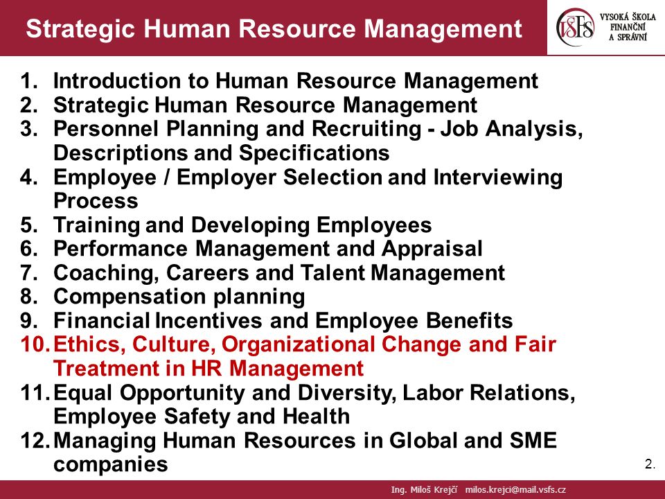 Managing Diversity Through Human Resource Management